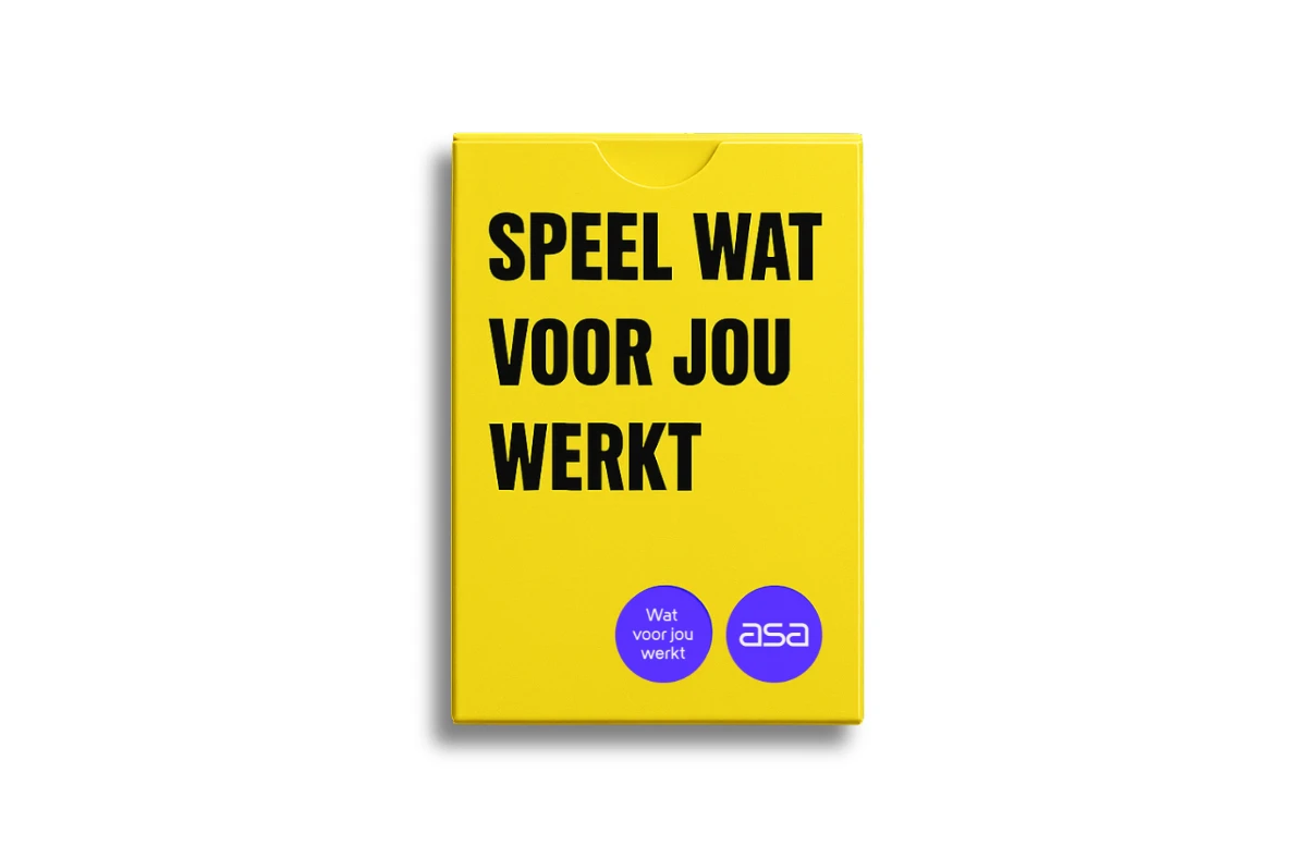 Speel wat voor jou werkt